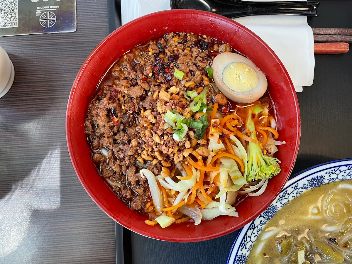 dan dan rice noodle 辣汁担担粉